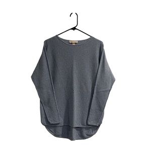 Gently worn Michael Kors Women's Small Sweater LightBlue Waffle Knit Lightweight